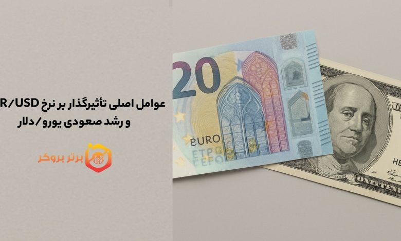 عوامل اصلی تأثیرگذار بر نرخ EUR/USD و رشد صعودی یورو/دلار