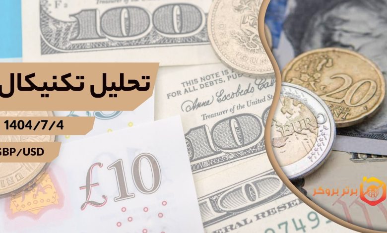 تحلیل تکنیکال GBP/USD (پوند استرلینگ)، 4