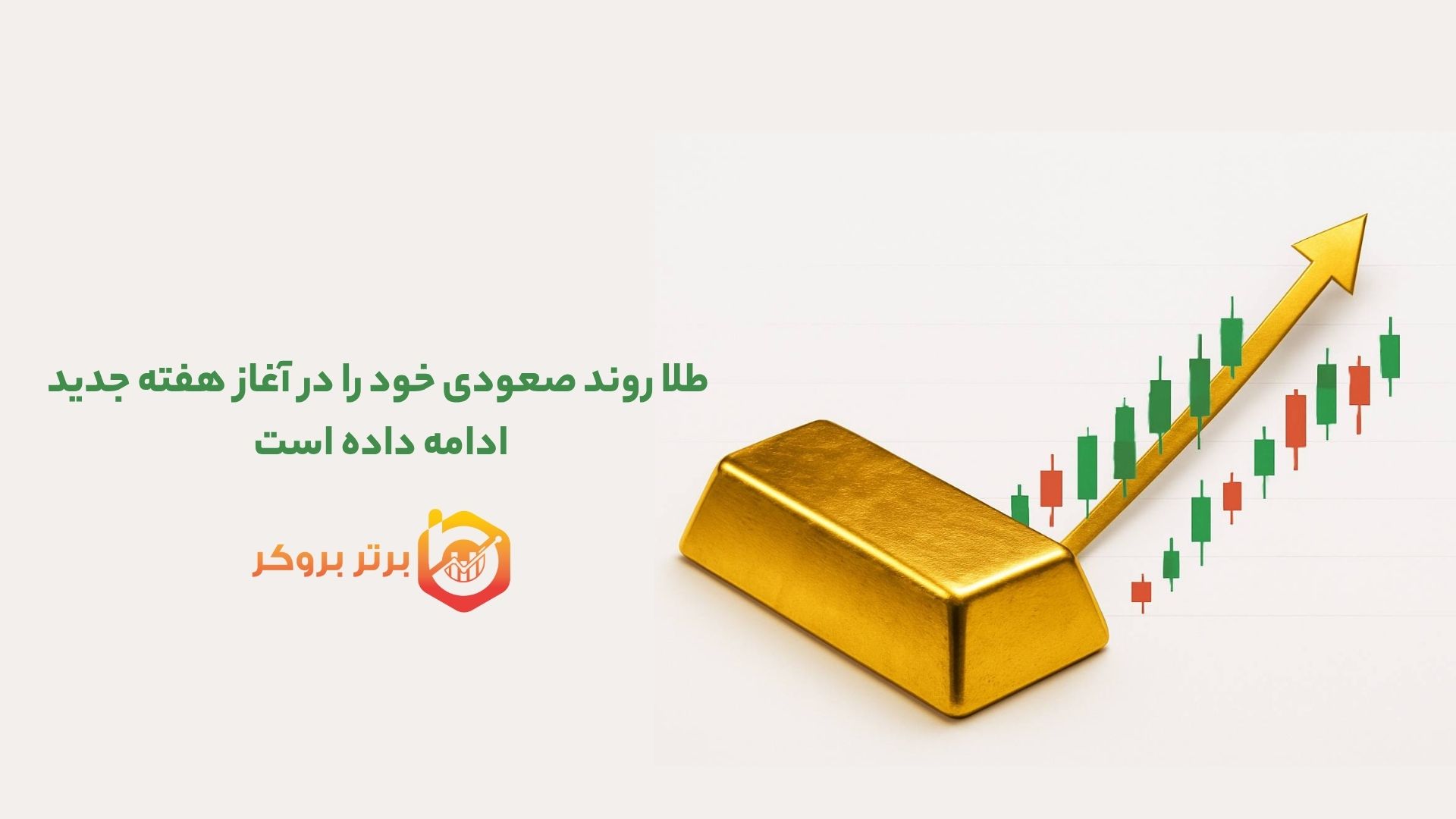 طلا روند صعودی خود را در آغاز هفته جدید ادامه داده است