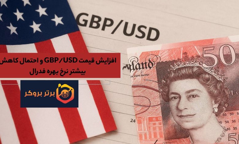 افزایش قیمت GBP/USD و احتمال کاهش بیشتر نرخ بهره فدرال رزرو