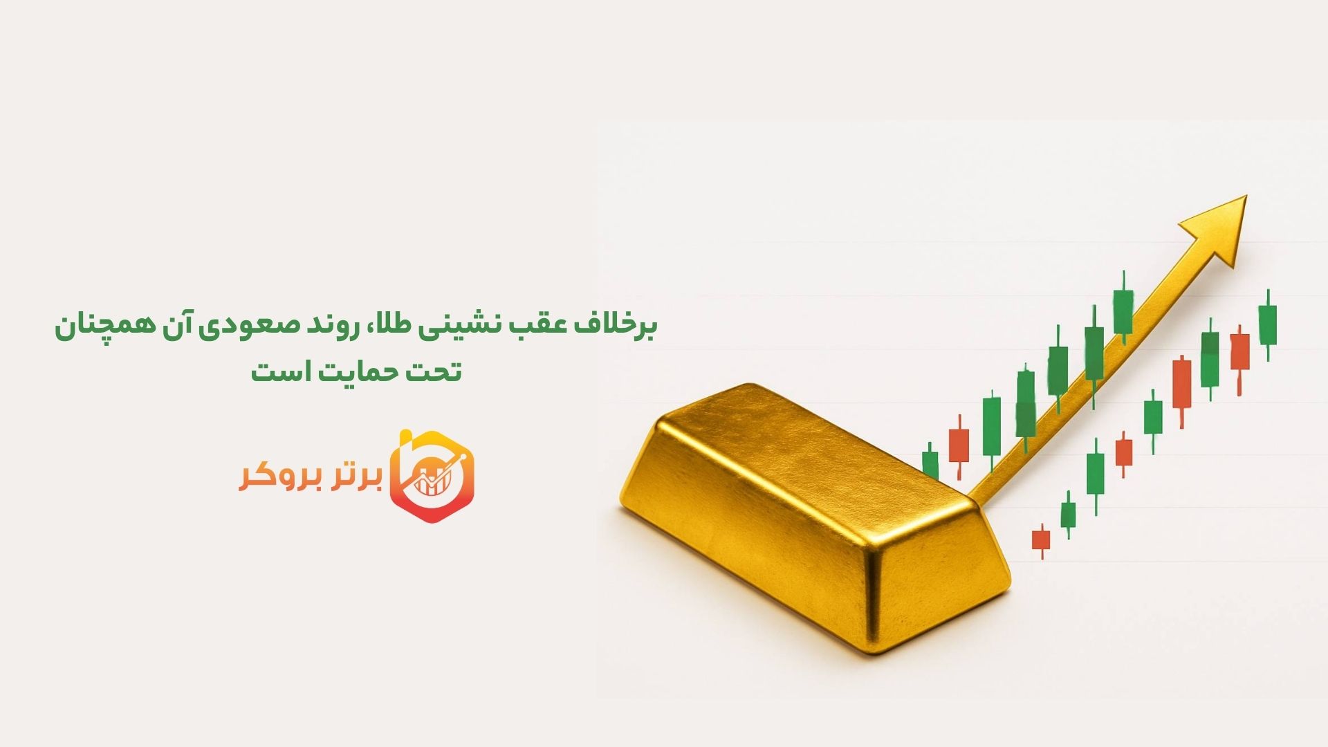 برخلاف عقب نشینی طلا، روند صعودی آن همچنان تحت حمایت است