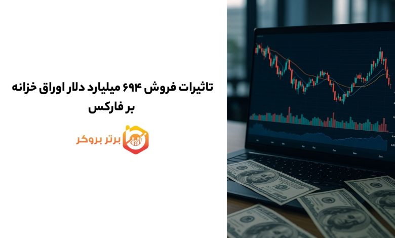 تاثیرات فروش ۶۹۴ میلیارد دلار اوراق خزانه بر فارکس