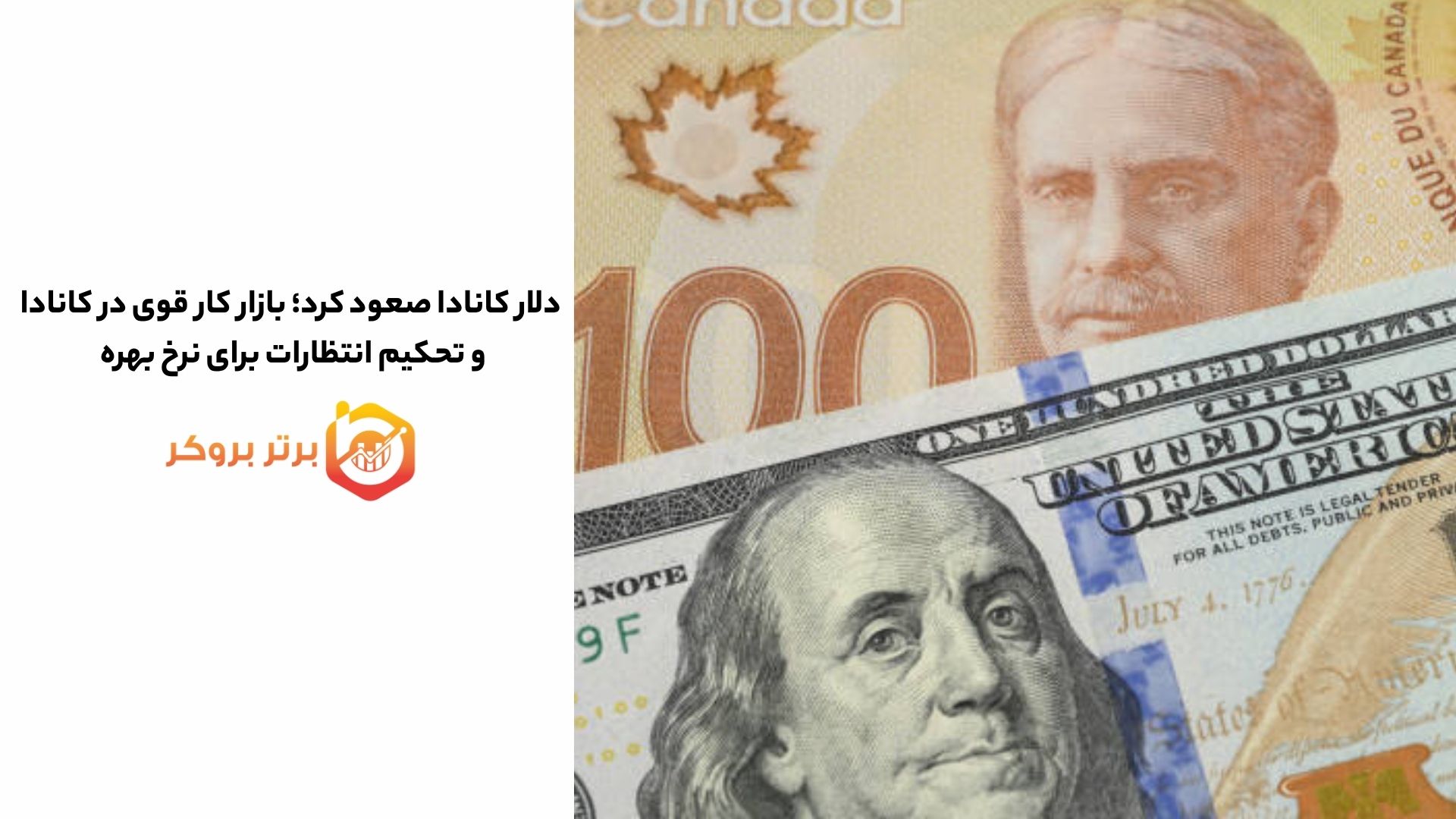دلار کانادا صعود کرد؛ بازار کار قوی در کانادا و تحکیم انتظارات برای نرخ بهره