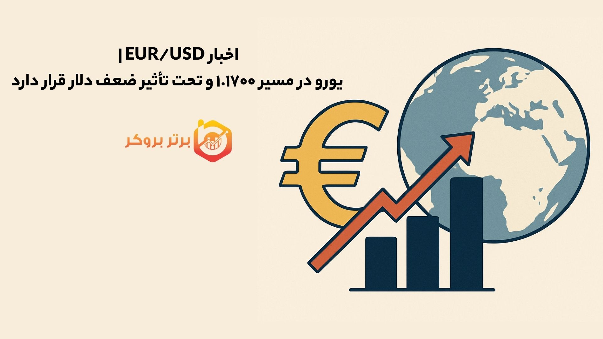 اخبار EUR/USD | یورو در مسیر ۱.۱۷۰۰ و تحت تأثیر ضعف دلار قرار دارد