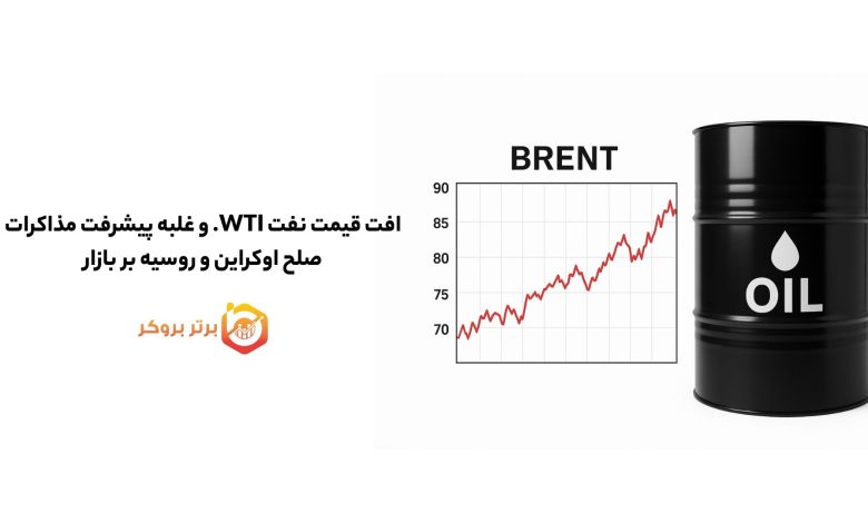 افت قیمت نفت WTI. و غلبه پیشرفت مذاکرات صلح اوکراین و روسیه بر بازار