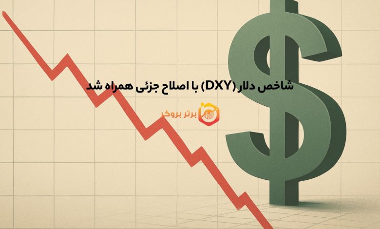 شاخص دلار (DXY) با اصلاح جزئی همراه شد