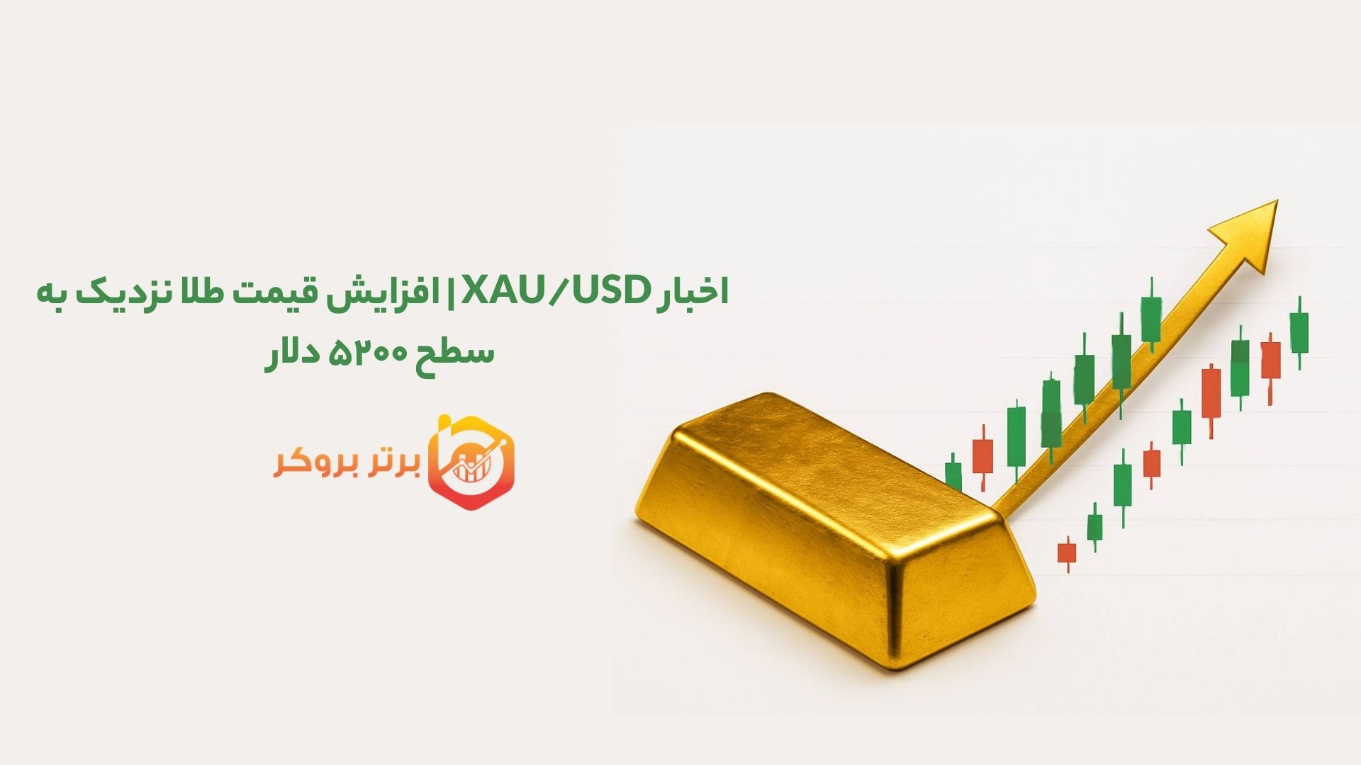 اخبار XAU/USD | افزایش قیمت طلا نزدیک به سطح ۵۲۰۰ دلار