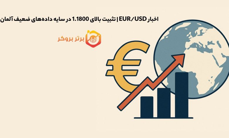 اخبار EUR/USD |  تثبیت بالای 1.1800 در سایه داده‌های ضعیف آلمان