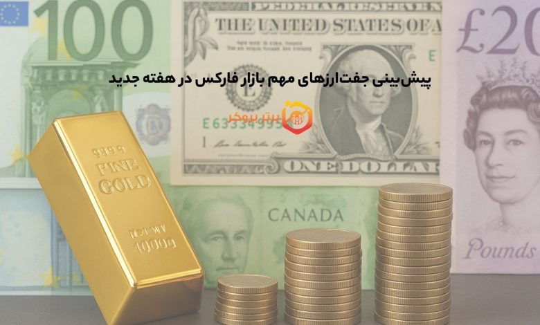 پیش‌بینی جفت‌ارزهای مهم بازار فارکس در هفته جدید